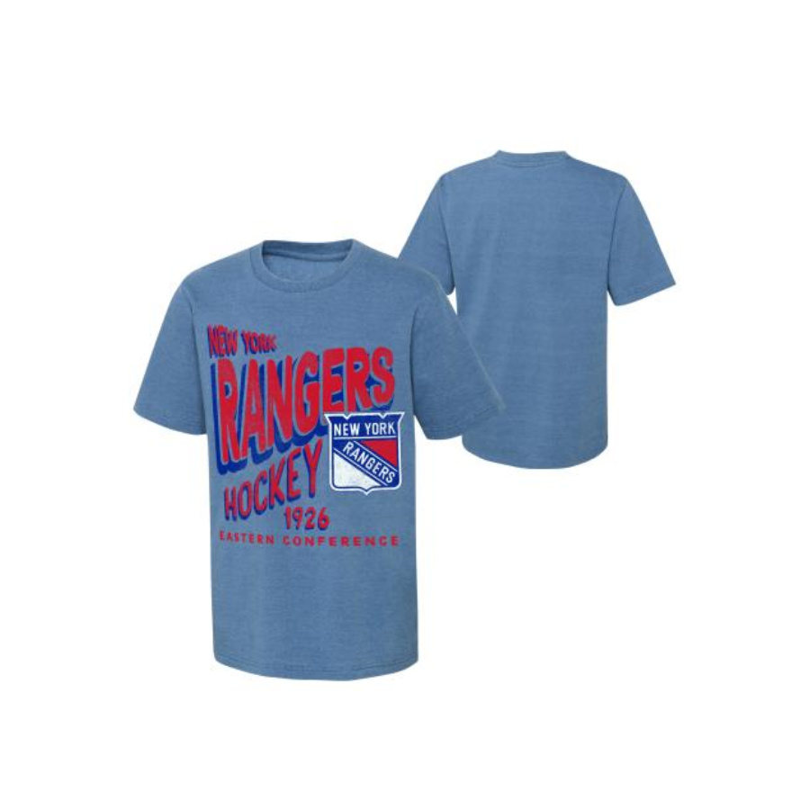 NHL RETROGRADE SS CREW NK TEE NEW YORK RANGERS DETSKÉ TRIČKO